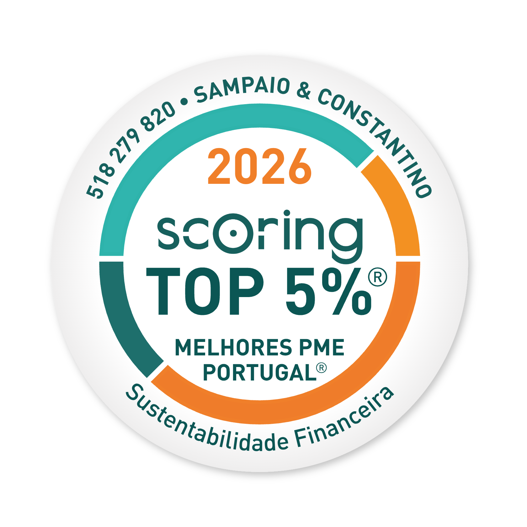 SCORING Top 5% Melhores PME Portugal 2026